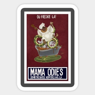 Cafe Odie Sticker